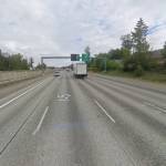 The area around where the crash occurred. Courtesy of Google Maps.