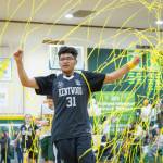 Kentwood Unified Sports basketball players compete in Pack the Gym night Jan. 27 at Kentridge High School. COURTESY PHOTO, Robbie Mullikin