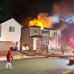 It took firefighters more than 90 minutes to extinguish the fire that displaced a family of four. COURTESY PHOTO, Puget Sound Fire