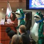 Public comment speakers against the change in flag policy at the Nov. 4 Federal Way City Council meeting. Photo by Keelin Everly-Lang / the Mirror.
