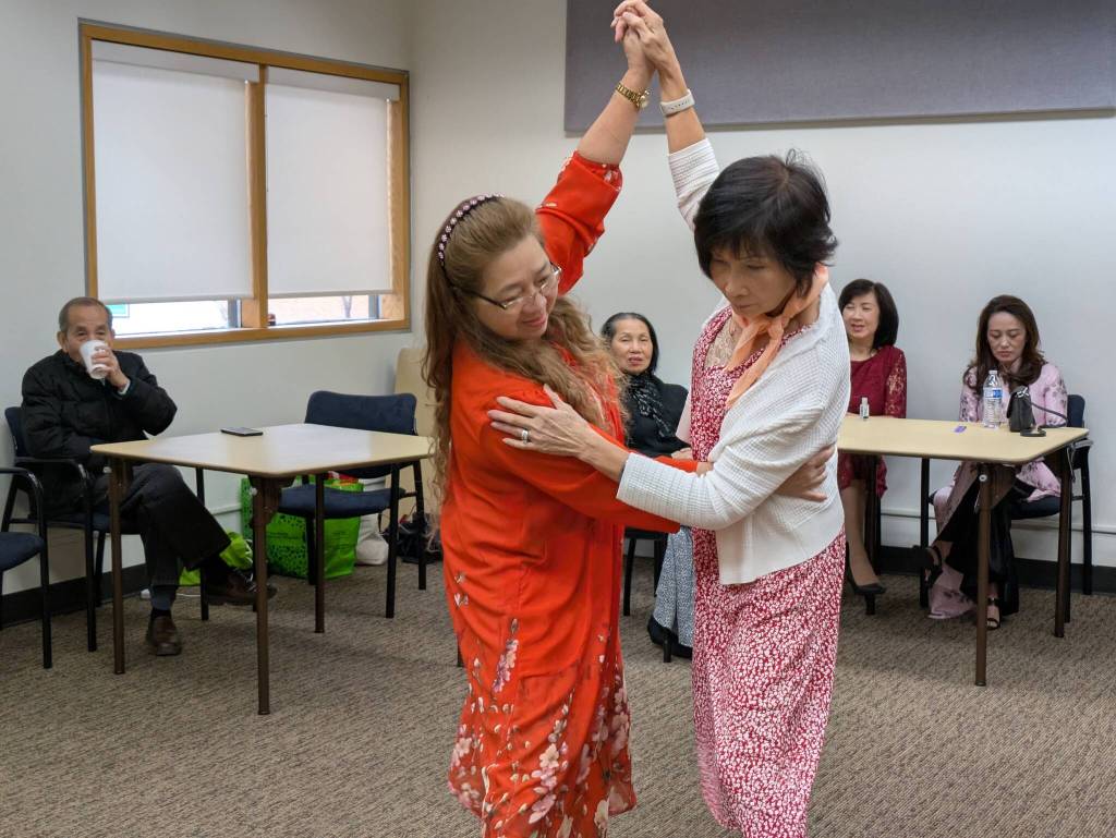 Dancing is a favorite part of the Evergreen Elders Connection events. Photos by Bailey Jo Josie/Sound Publishing