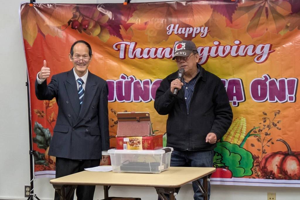 Karaoke is a major draw for Evergreen Elders Connection.