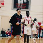 Tyran Stokes (left) and Sudan Luok (right) stand beside each other as Renton took on Rainier Beach. Photo by VonRico ONeal /@Ricosuavejr