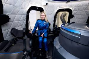 Michaela (Michi) Benthausan on Dec. 20 became the first wheelchair user to fly above the Kármán Line, the internationally recognized boundary of space, during her flight on Blue Origins New Shepard. COURTESY PHOTO, Blue Origin