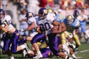 Former Kentwood and University of Washington running back Richard Thomas was named the new head football coach at Kentridge. Courtesy photo/UW Dog House on Facebook