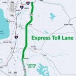 A northbound SR 167 express toll lane will extend Jan. 12 to Highway 410 in Sumner. COURTESY GRAPHIC, WSDOT