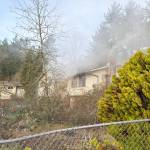 Firefighters extinguished the house fire in about 20 minutes. COURTESY PHOTO, Puget Sound Fire