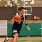 Brandon Tagle heads to the hoop en route to 18 points in the loss to Auburn. Ben Ray / The Reporter