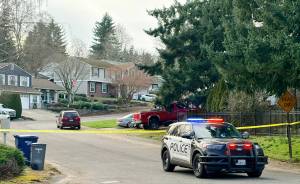 The 33700 block of 27th Place Southwest, Federal Way, on Jan. 22. Photo by Joshua Solorzano/Sound Publishing.