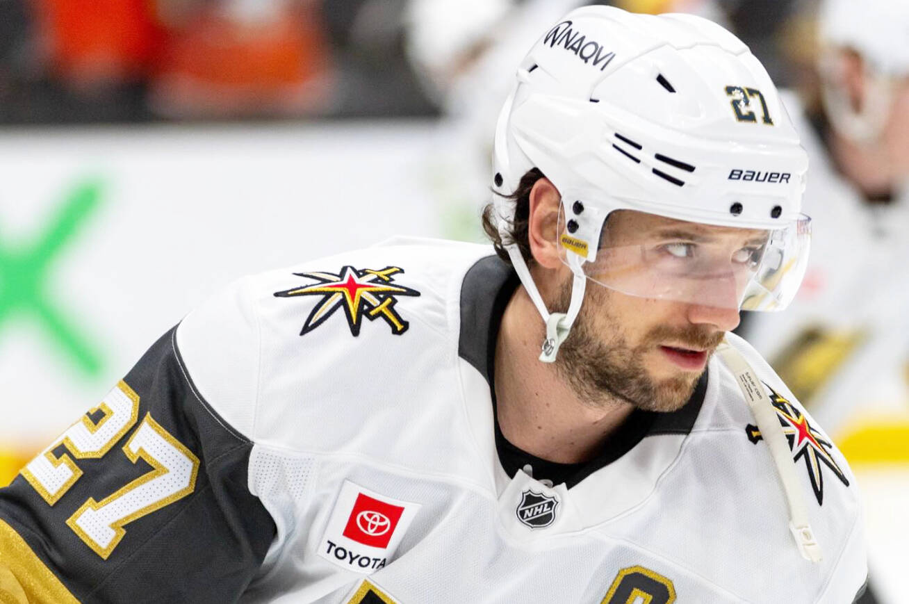 Vegas Golden Knights defenseman Shea Theodore, former Kent-based Seattle Thunderbirds player, is playing with Canada in the 2026 Winter Olympics. COURTESY PHOTO, Vegas Golden Knights