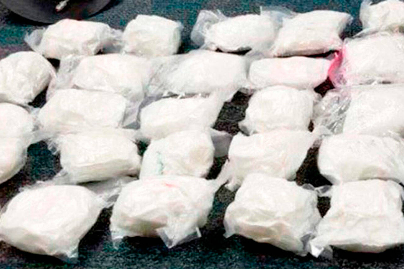 Methamphetamine seized by the Drug Enforcement Administration (DEA). COURTESY FILE PHOTO, DEA