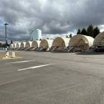 Photos by Drew Dotson/Sound Publishing
The site has storage for salt, gravel and other materials public works or parks may need.