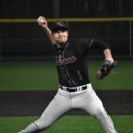 Christopher Moore throws a changeup against Decatur. Ben Ray / The Reporter