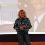 Kent Mayor Dana Ralph honors fallen Air Force Capt. Ariana Savino during her State of the City address March 19 at the Kent East Hill Operations Center. COURTESY SCREENSHOT, City of Kent