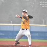 Landon Todd throws a pitch for the Chargers. Ben Ray / The Reporter