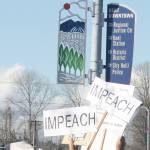 This was the first No Kings rally in Kent. STEVE HUNTER, Kent Reporter