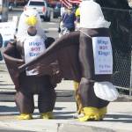 Costumes with a message. STEVE HUNTER, Kent Reporter