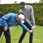 Brian Thornton gives instructions during a lesson. Ben Ray / The Reporter