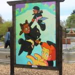 Photo by Bailey Jo Josie/Sound Publishing
Art mural by JVon Buckley.