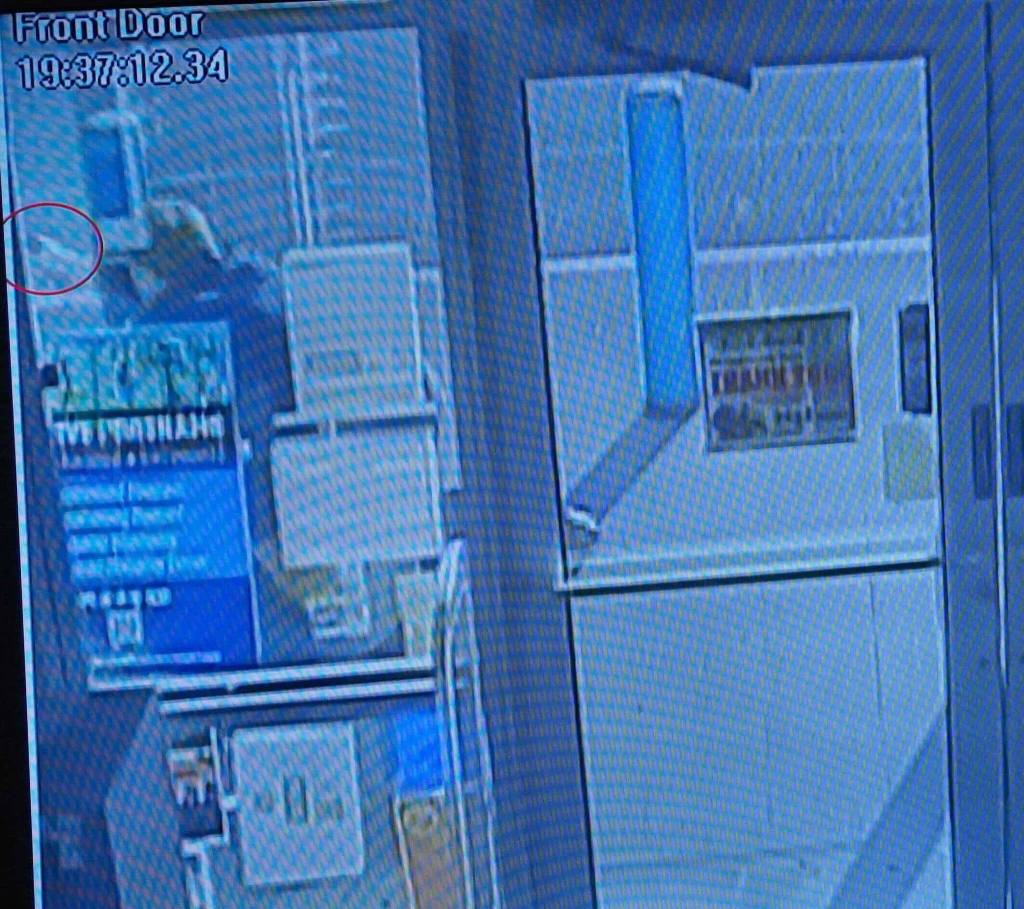 A screenshot of a video from Big 5 showing Aaron Myers shooting Rohani. Photo by Joshua Solorzano/Sound Publishing