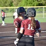 Hiilei Gomes smiles after scoring against Enumclaw. Ben Ray / The Reporter
