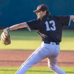 Alex Alstrom on the mound for Kentwood. Photo provided by Robby Mullikin.