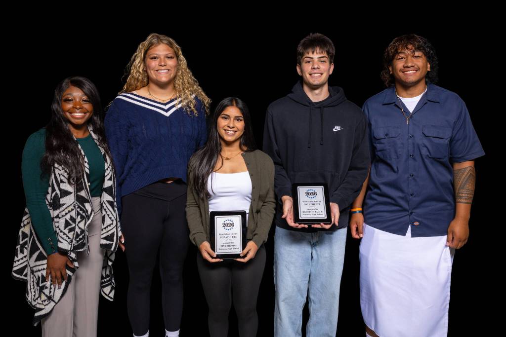 Kentwood athlete of the year nominees. Photo provided by Robby Mullikin.