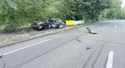 A rollover car crash left a 28-year-old male dead on Tuesday night. Photo provided by Renton Police Department