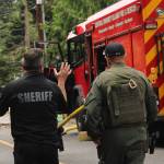 Photo by Allyson Ballard. Region 3 Arson Task Force is conducting the investigation in coordination with the Bureau of Alcohol, Tobacco, Firearms and Explosives.