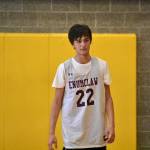 Ben Ray / The Reporter
Carson Tice stands on defense for Enumclaw.