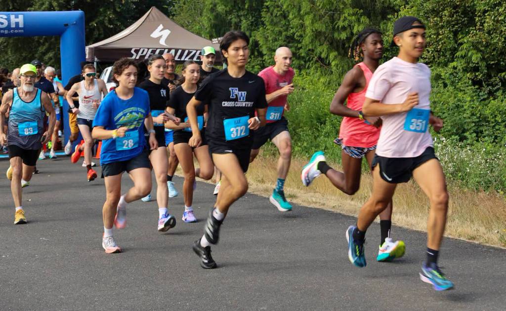 Runners compete in the Kent Cornucopia Days 5K Fun Run & Walk on Saturday, July 11. COURTESY PHOTO, City of Kent