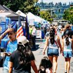 People check out the many vendor displays during Kent Cornucopia Days July 10-12. COURTESY PHOTO, City of Kent