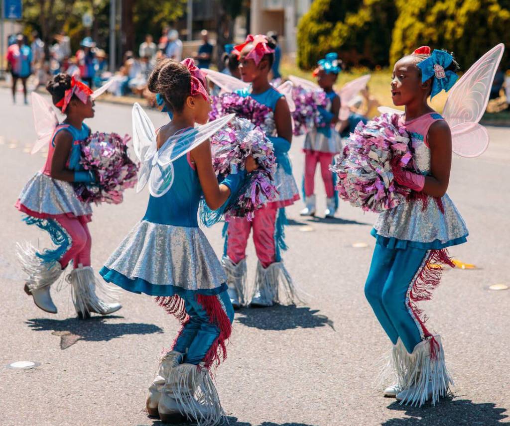 A drill team during The Grand Parade on Sunday, July 12. COURTESY PHOTO, City of Kent