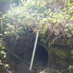 The culvert that carries Ginder Creek beneath SR 169 near Black Diamond-Ravensdale Road creates a barrier for fish trying to swim upstream. Photo courtesy WSDOT