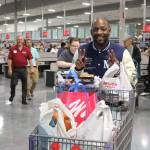 First-day WinCo shoppers were gifted a variety of complimentary grocery goods as they exited the store. Photo by Bailey Jo Josie/Sound Publishing.